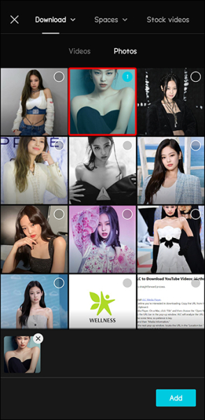 How to add an overlay in CapCut to track a moving body?