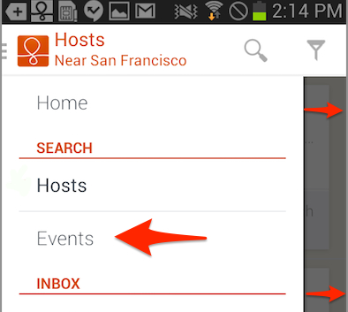 Couchsurfing Travel App