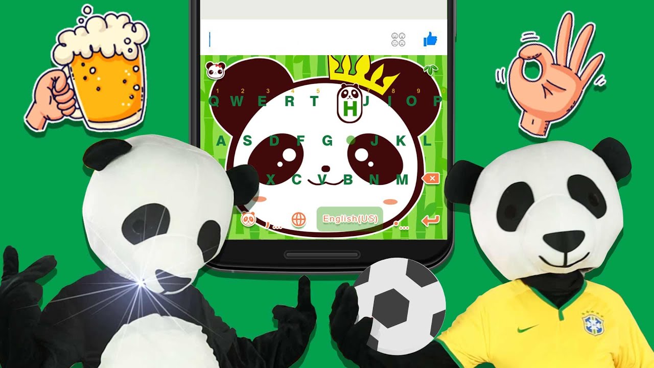 Kika Emoji Keyboard Pro - Never Say COOL to Panda