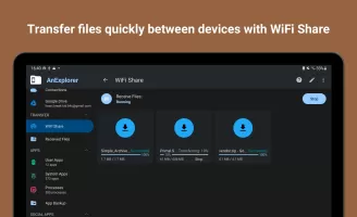 AnExplorer Share File Transfer