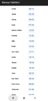 Namaz Vakitleri