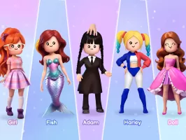 Fashion Doll Dress Up Show