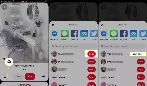 How to Send Private Messages on Pinterest?