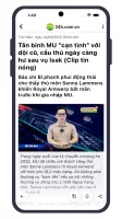 24h: Bóng đá, Tin tức