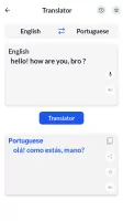 Portuguese English Translator