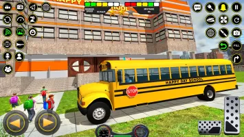 School Bus Coach Driver Games