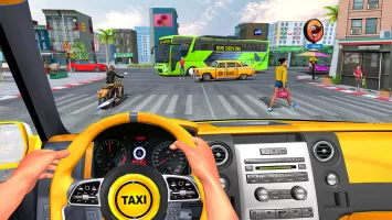 US Taxi Car Parking Simulator