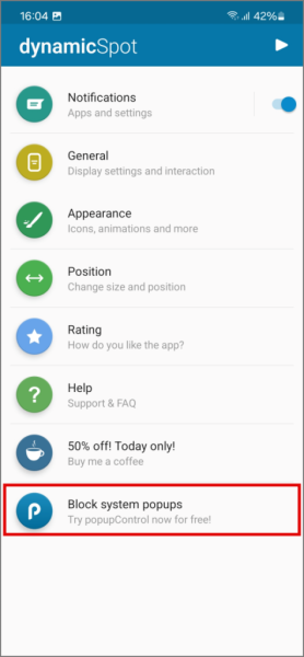 dynamicSpot a Dynamic Island