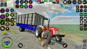 US Farming Tractor Games 3d