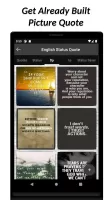 English Quotes Status Maker