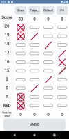 Darts Score Easy Scoreboard