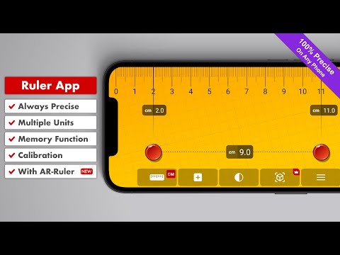 Ruler and Tape Measure App - With Camera Ruler