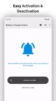 Full Battery Charge Alarm