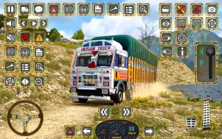 Indian Truck Offroad Cargo 3D