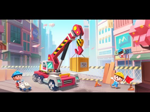 Little Panda: City Builder | For Kids | Preview video | BabyBus Games