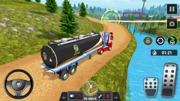 Oil Truck Games: Driving Games