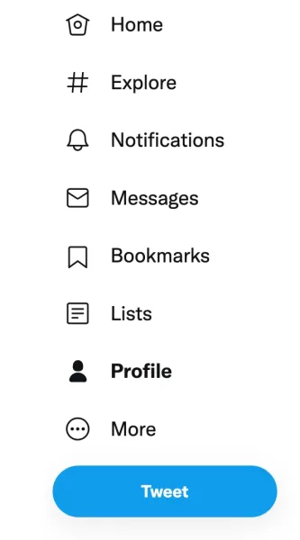 How to add a Twitter link to my Instagram Bio?