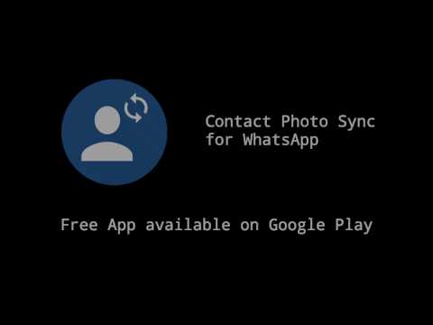 Contact Photo Sync for WhatsApp - Android Free App