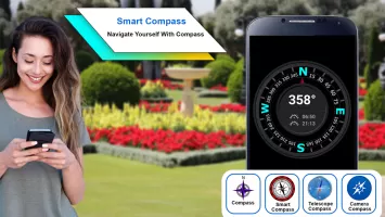 Smart Compass Sensor Android