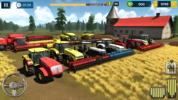Farming Game: Tractor Driving