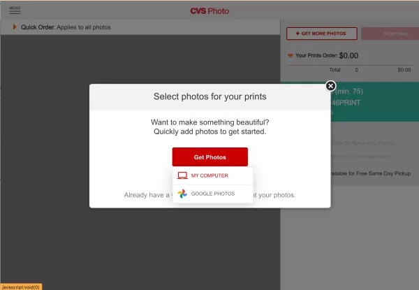 Photo Prints Now: CVS Photo