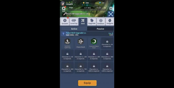 Blade Idle