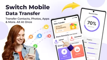 Switch Mobile, Data Transfer