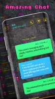 Graffiti colourful SMS theme
