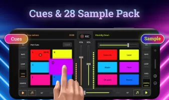 DJ Music Mixer & Drum Pad