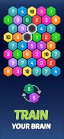 Merge Hexa - Number Puzzle