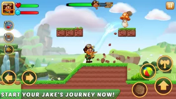 Jake Adventure Time-Jungle Run