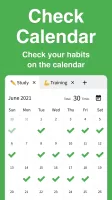 Check Calendar - Habit Tracker