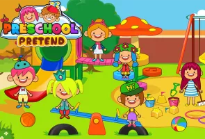 Pretend Preschool Kids Games