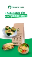 Manzana Verde Comida Saludable