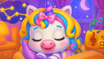 my unicorn care salon game