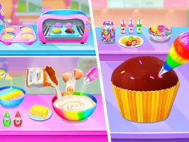 Sweet Bakery - Girls Cake Game