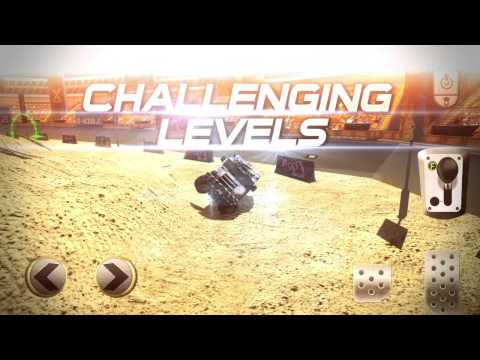 Monster Truck Stunt Racing Trailer