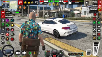 Modern Car School Driving Game