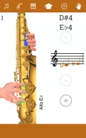 3D Saxophone Fingering Chart