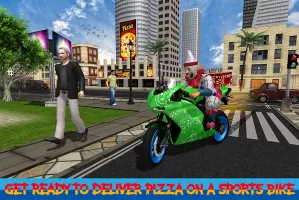 Pizza Boy Bike Delivery Game