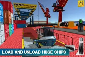 Cargo Crew: Port Truck Driver