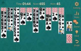 Spider Solitaire: Kingdom