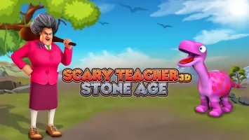 Scary Teacher Stone Age