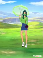 Spring dress up game