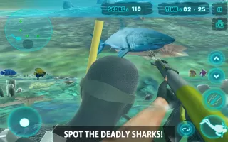 Shark Attack Spear Fishing 3D