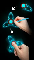 Draw Finger Spinner