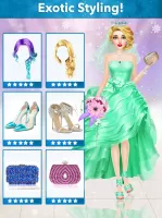 Ice Princess Wedding Dress Up