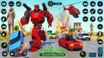 Robot Transform Car Games 3D