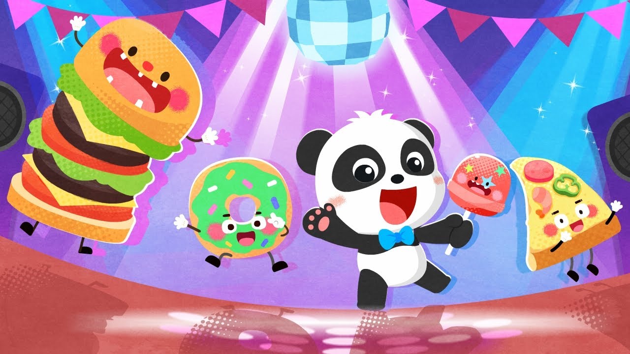 Baby Panda's Food Party Dress Up | Kids Kitchen | Pretend Play | Cooking Game | BabyBus