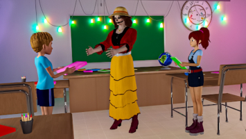 Crazy evil teacher 3d games